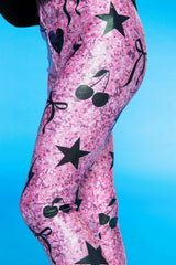 Glitter Foil High Shine Legging