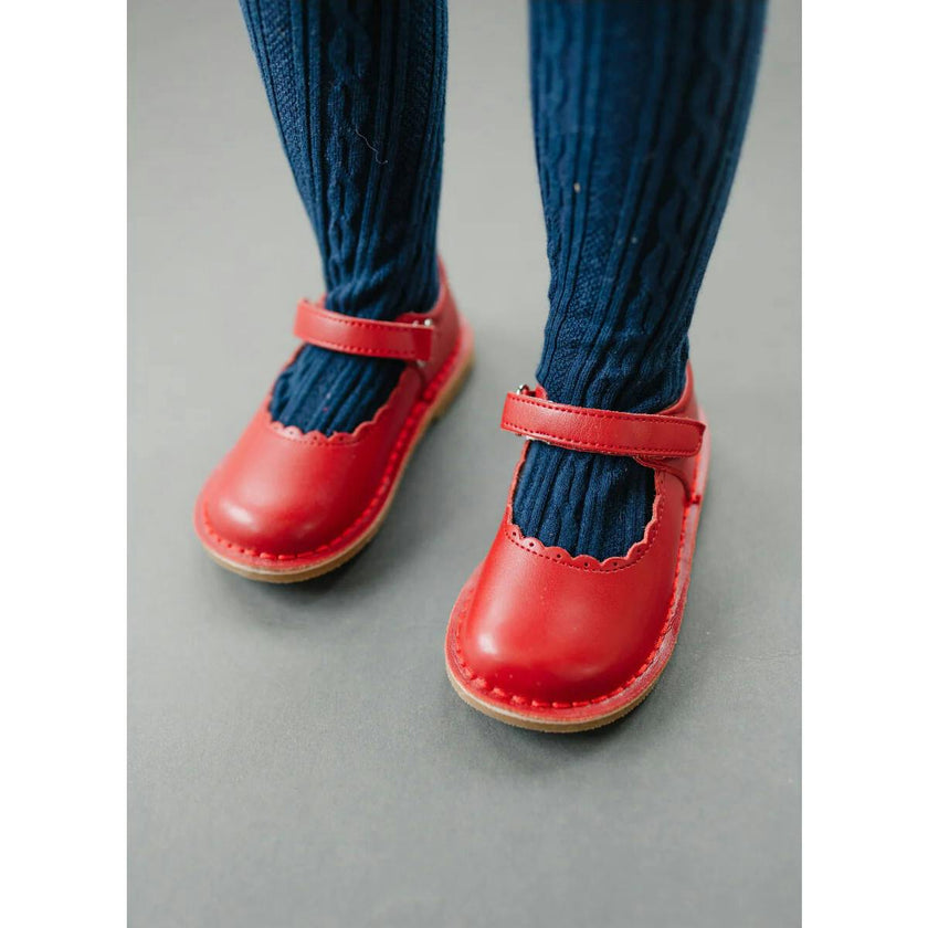 Caitlin Scalloped Mary Jane