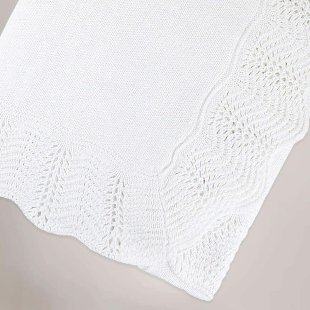 Traditional Knitted Baby Blanket