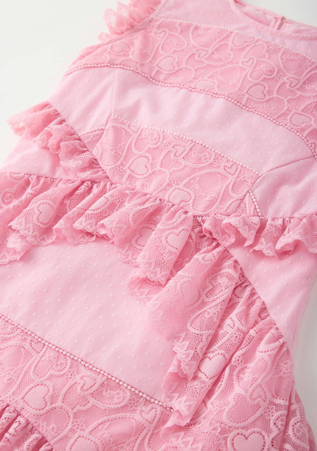 Lucy Frill Mini Dress