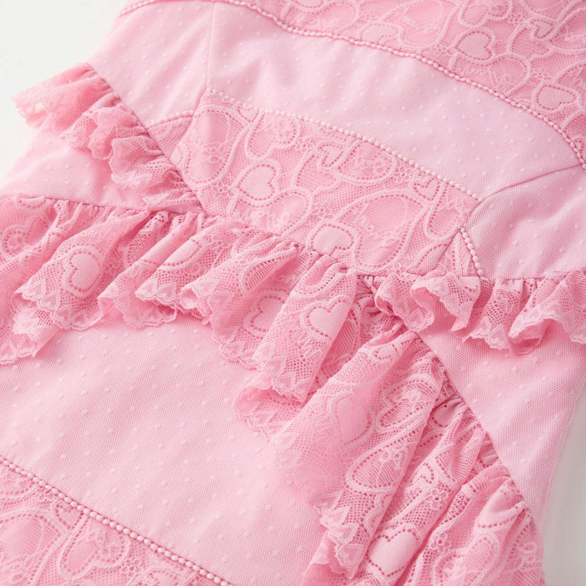Lucy Frill Mini Dress