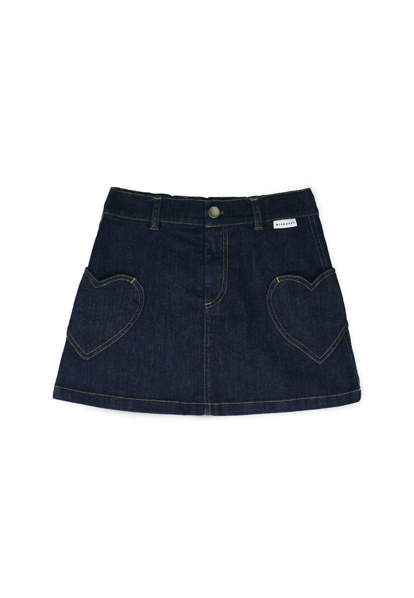 Love Denim Mini Skirt