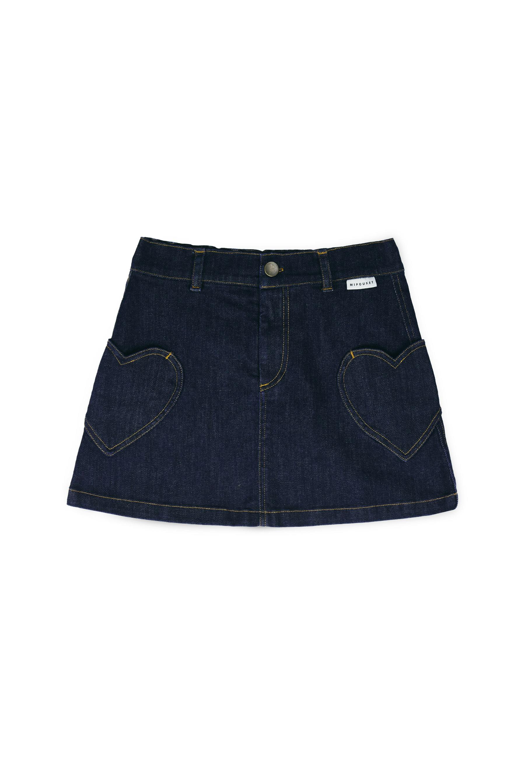 Love Denim Mini Skirt