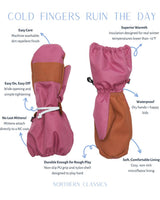 Kids Waterproof Ski Mitten