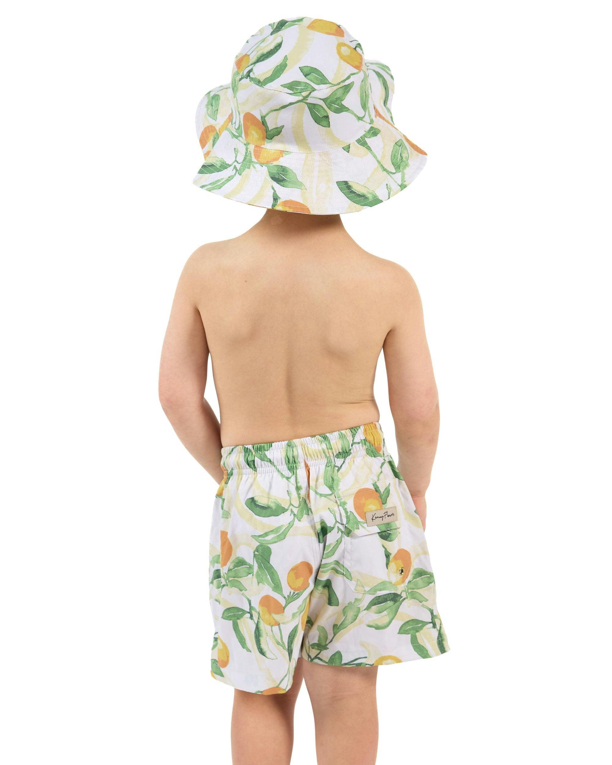 The Valencia - Boys Swim Trunks UPF 50+