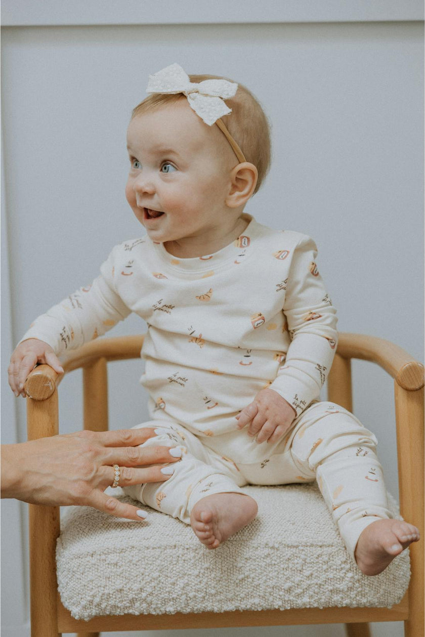 Modal Pajama Set in Petit Déjeuner