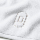 DH Oval Monogram Embroidered Fingertip Towel