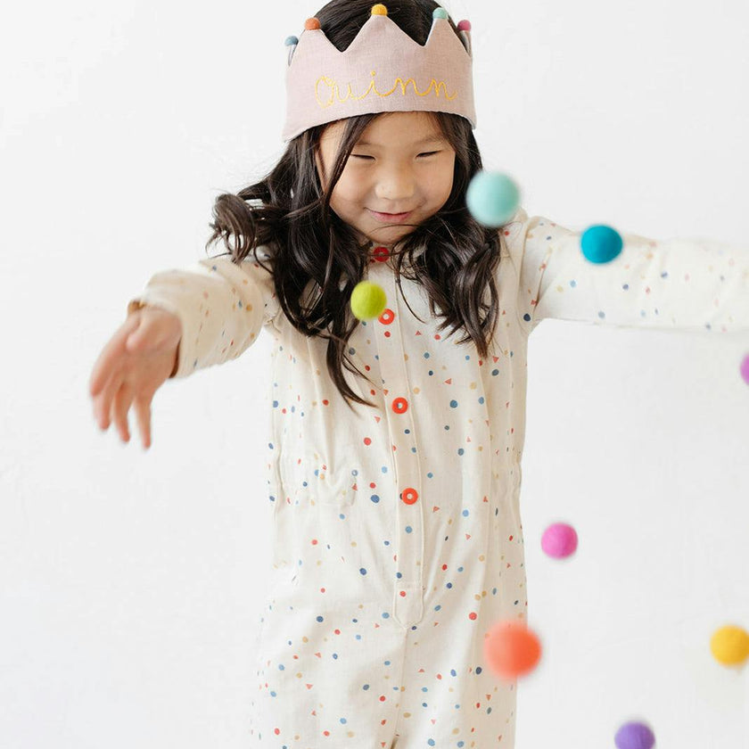 Blush Custom Birthday Crown