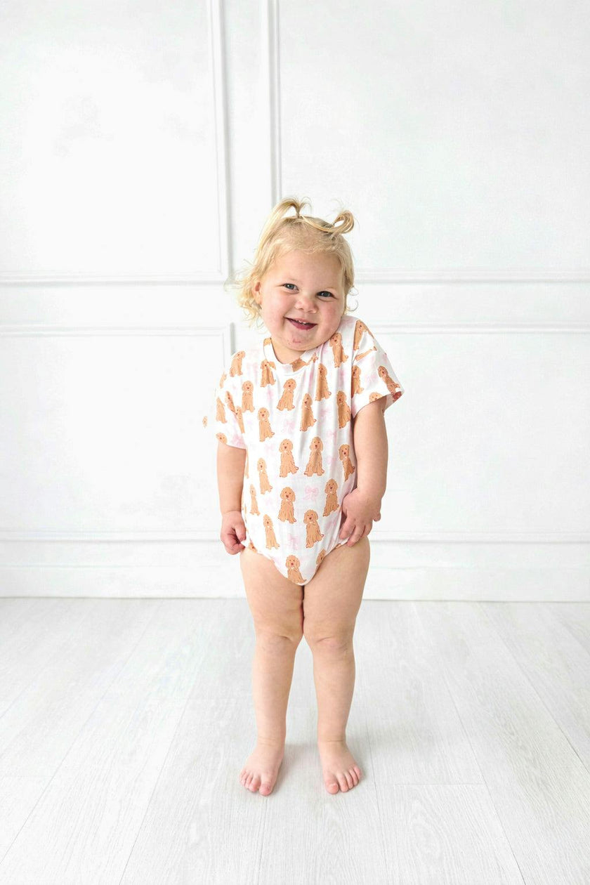 Pink Goldendoodle T-Shirt Bubble (FINAL SALE)