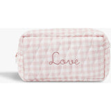 Toiletry Pouch Picnic Gingham Pink