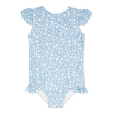 girls alpine fiore ruffle cap sleeve one piece