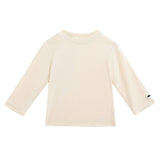 Beige Knit Long Sleeve Tee