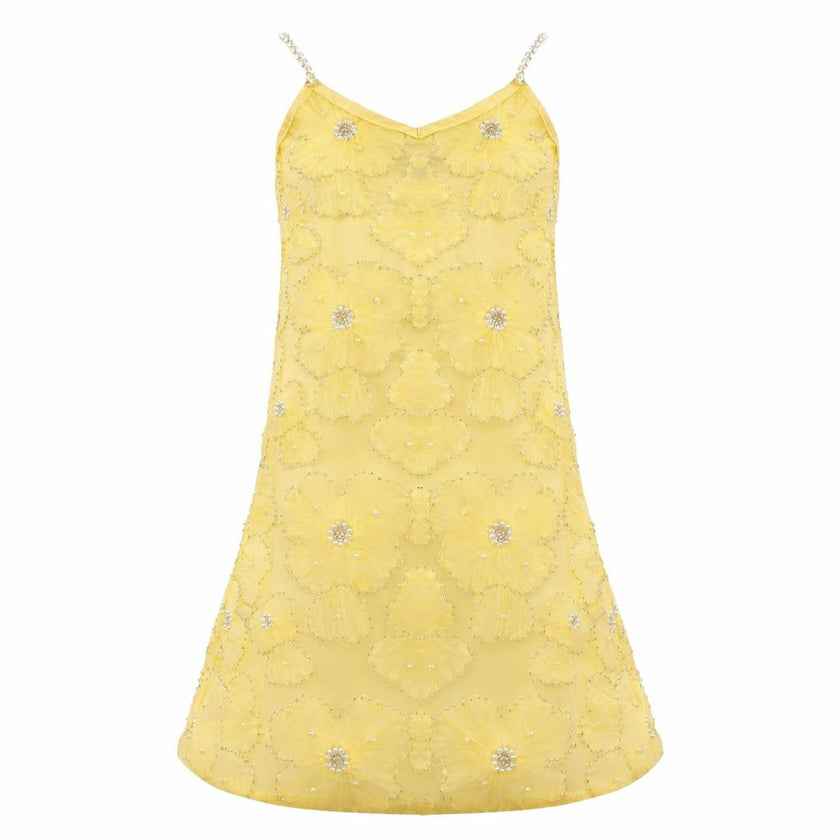Princess Beaded Flowers Dress
