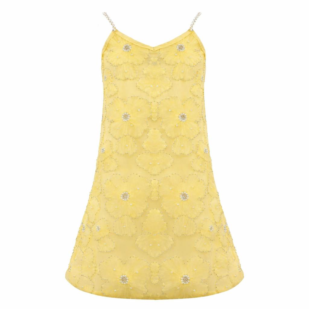 Princess Beaded Flowers Dress