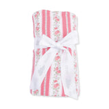 Suzie Floral Stripe - Swaddle Blanket