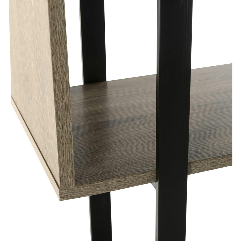 Adhara Retro Mid-Century Wood Etagere