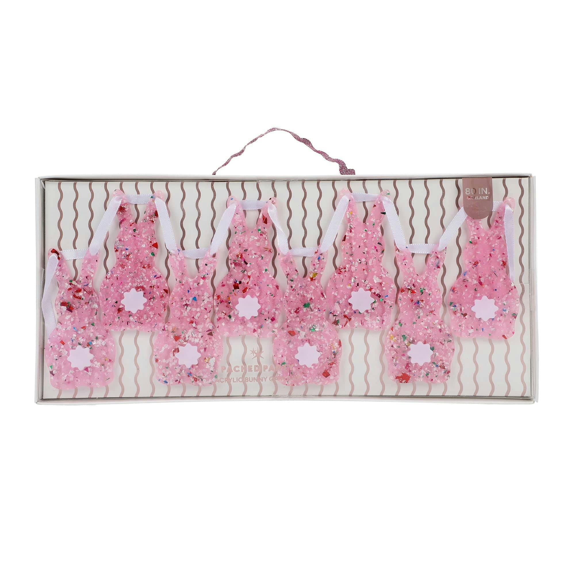 Confetti Bunny Acrylic Garland
