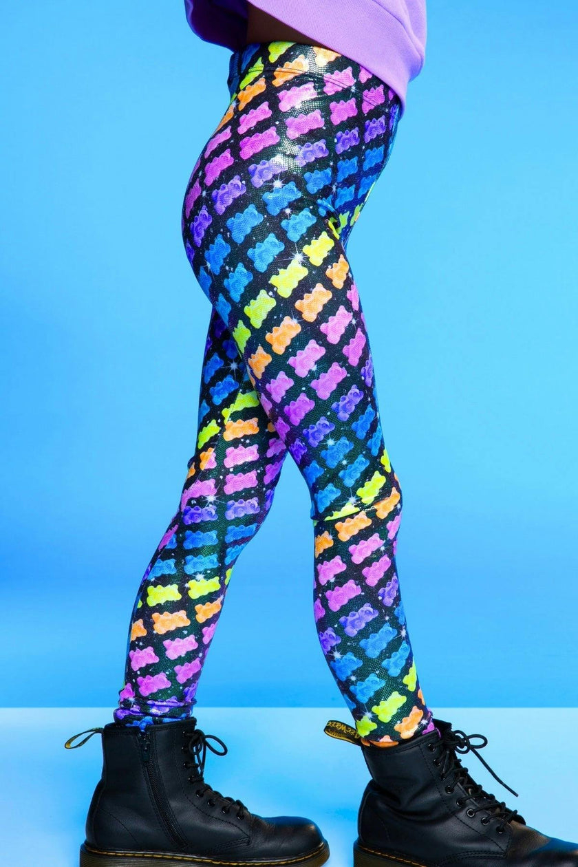Glitter Foil High Shine Legging