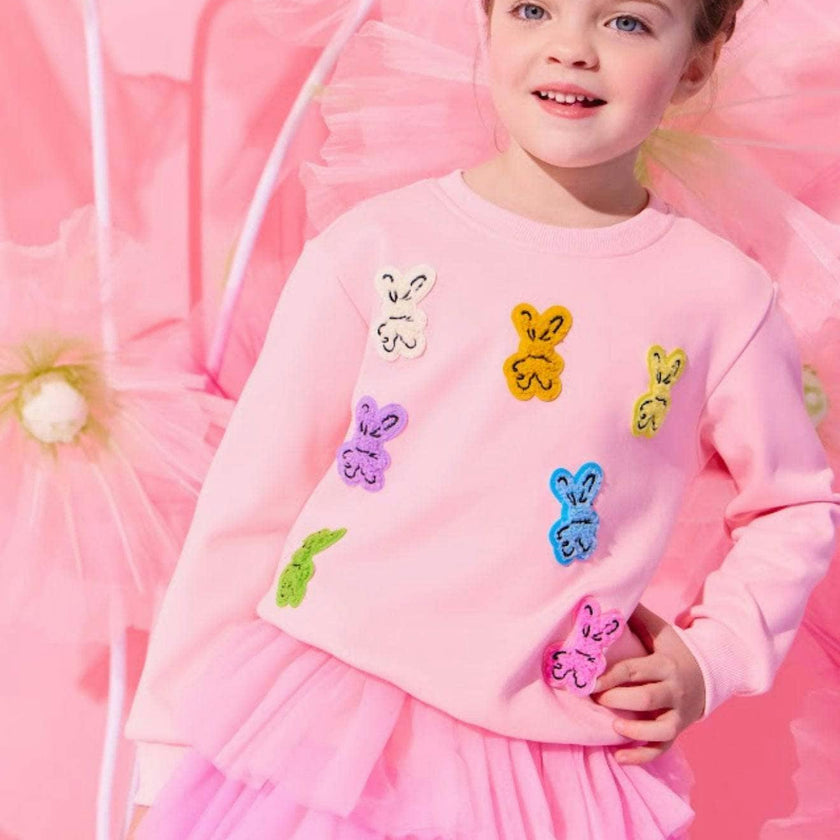 Sweet Peeps Patch Sweatshirt