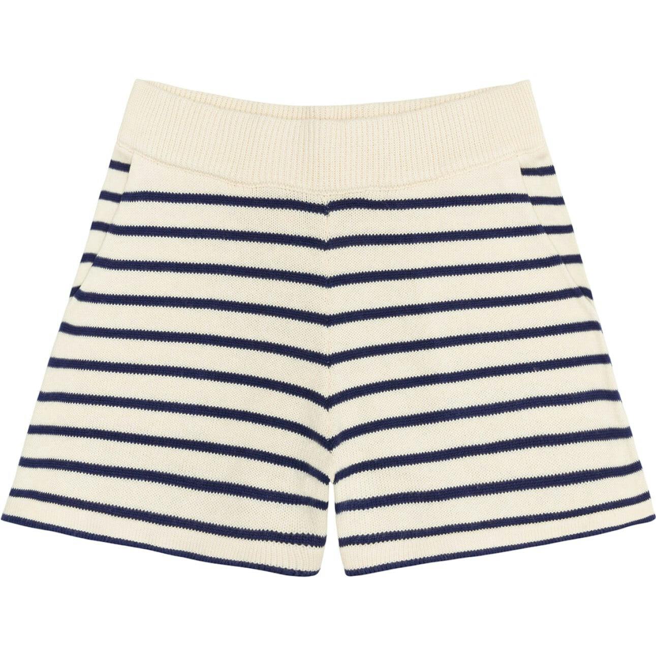 Women's Breton Stripe Knit Short