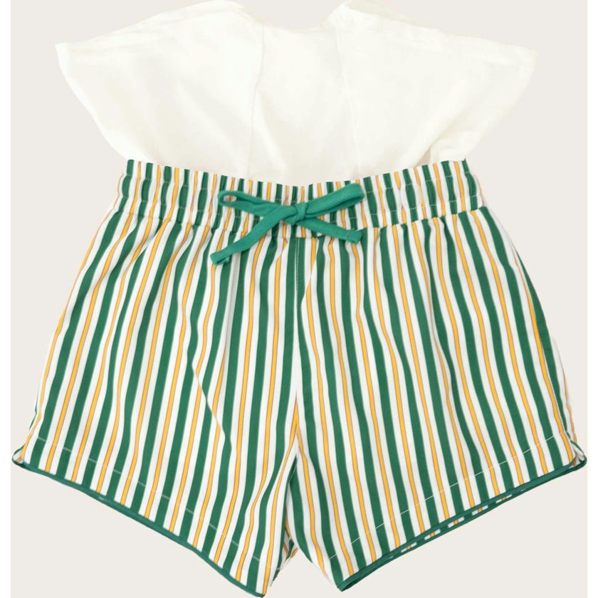 Hamptons Stripe Swim Shorts