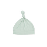 Solid Milky Green - Knotted Hat