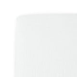 Cotton Muslin Crib Sheet - White