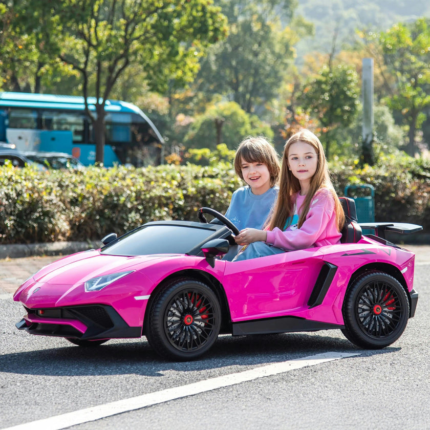 Officially Licensed Lamborghini Aventador 24V 2-Seater Ride-On