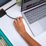 Grow Together™ Pocket Adjustable Wooden Desk and Chair – Gray Ash