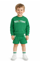 The Seersucker Pocket Short - Green