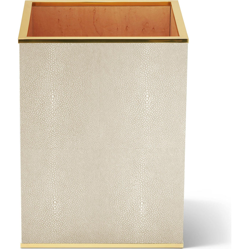 Classic Shagreen Waste Basket