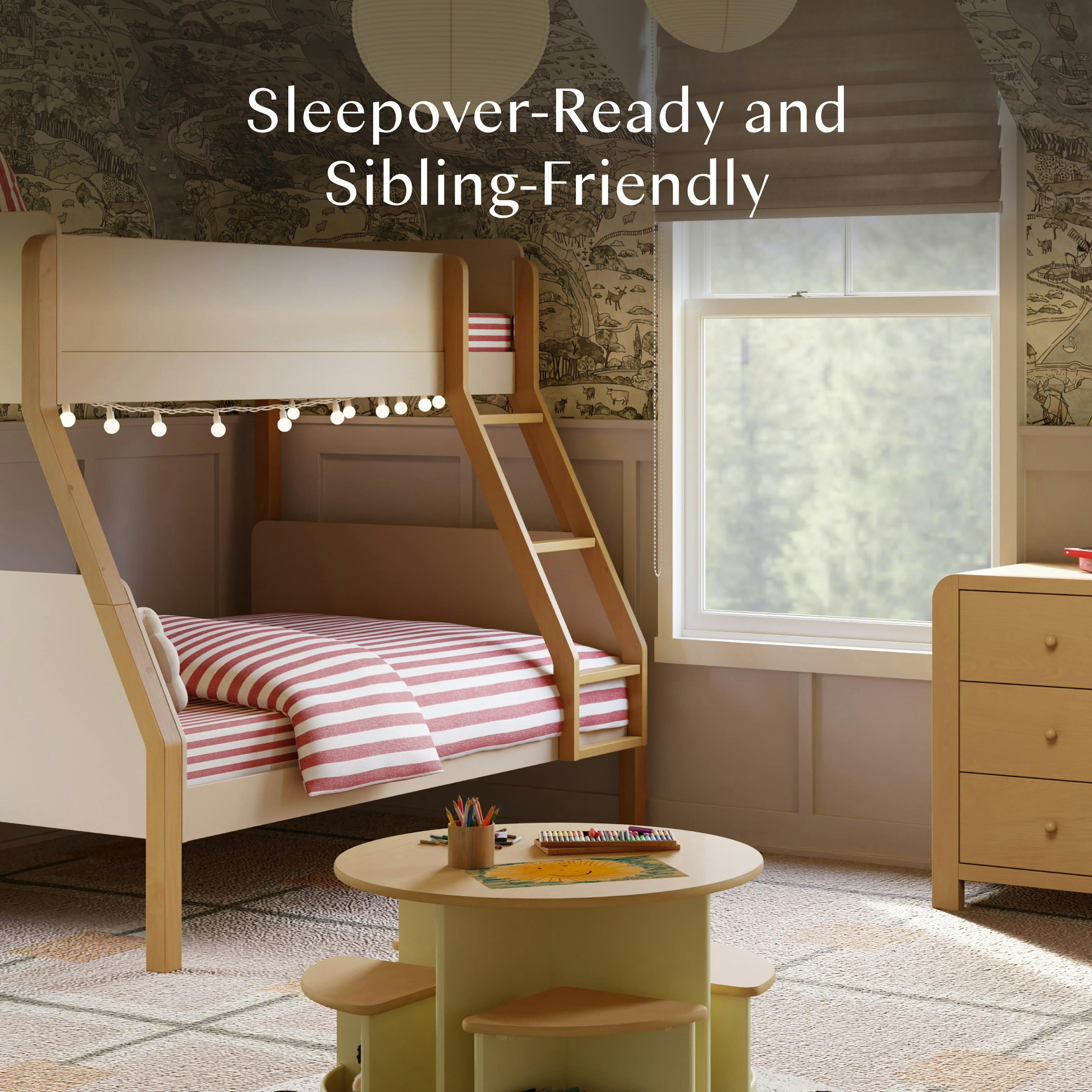 TipToe Twin-Over-Full Bunk Bed