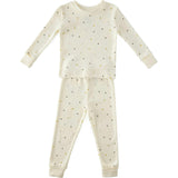 Pointelle Toddler Pajama - Polka Dotty