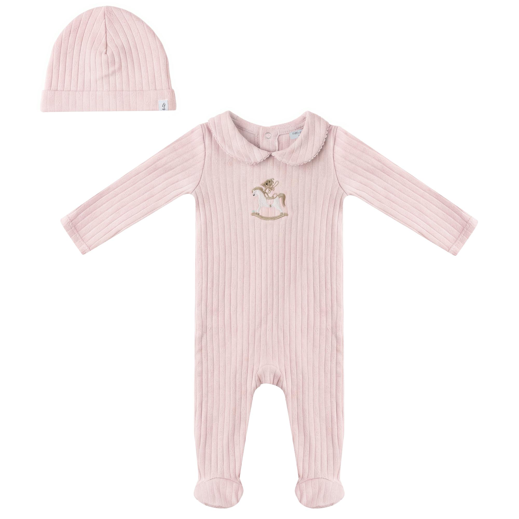 Horse Bear Print Onesie