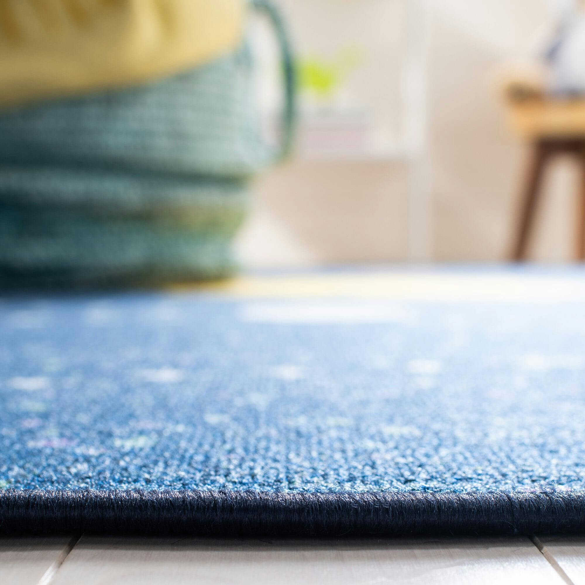 Kids Playhouse Tripp Rug, Navy