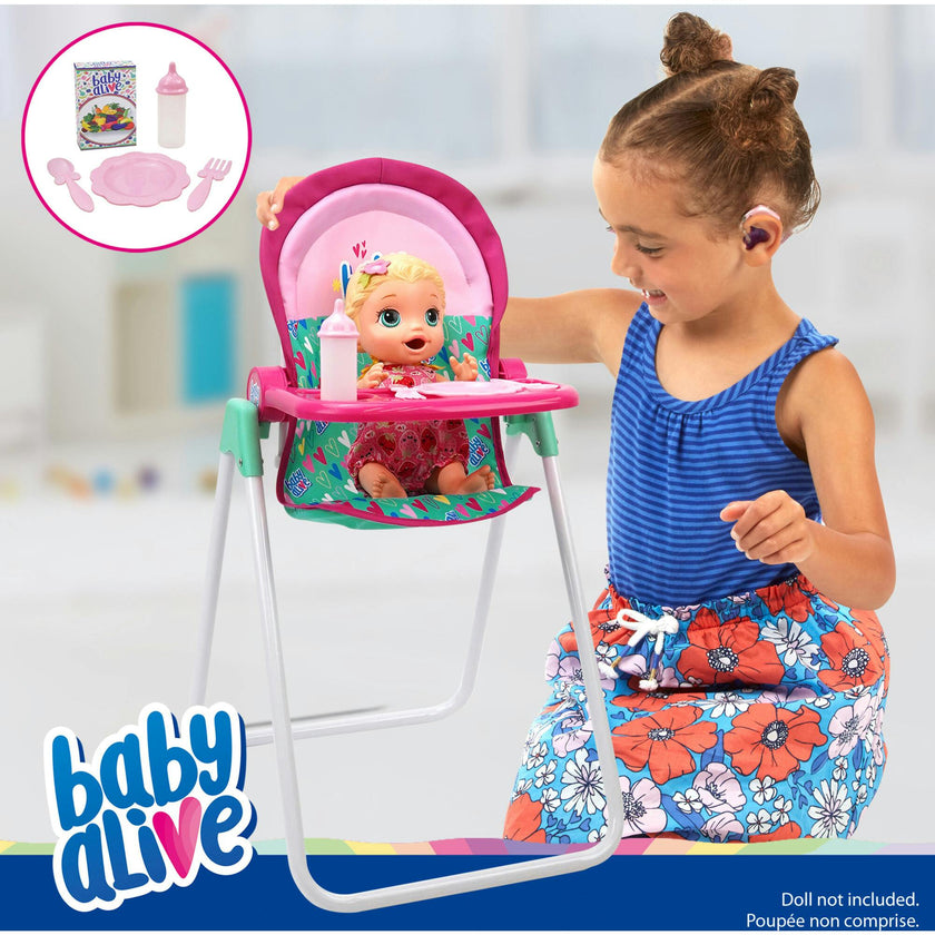 Baby Alive: Doll Highchair Set - Green