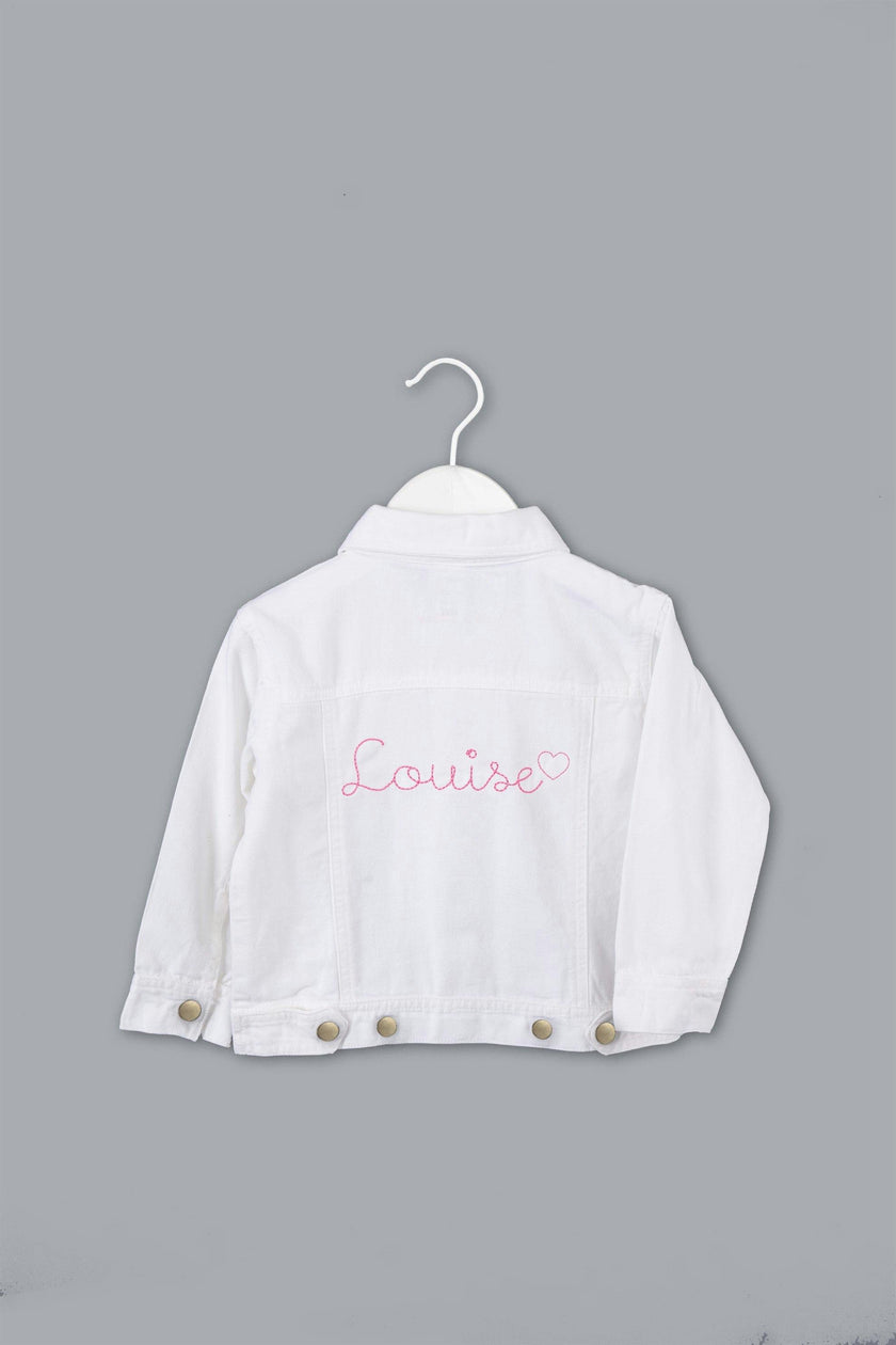 Baby Denim Jacket - Custom Embroidered