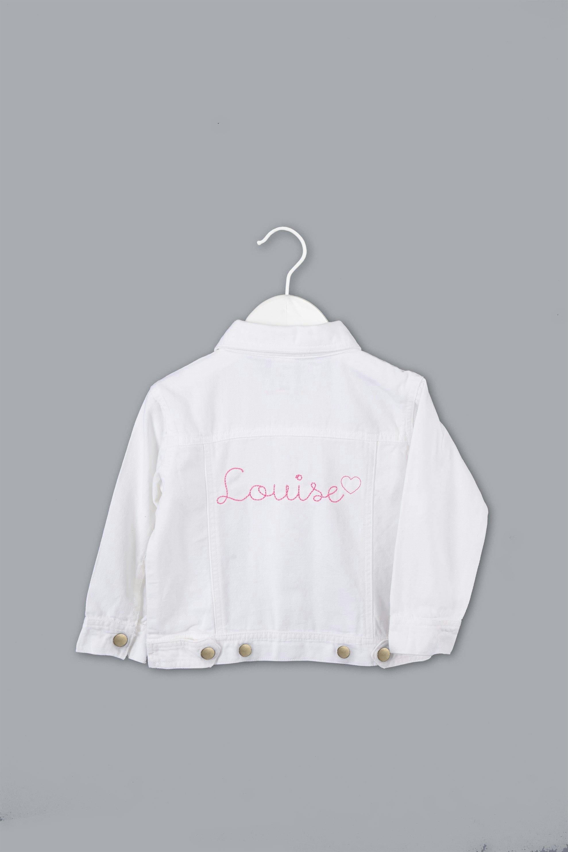 Baby Denim Jacket - Custom Embroidered