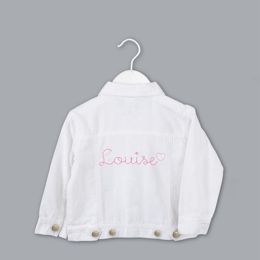 Baby Denim Jacket - Custom Embroidered