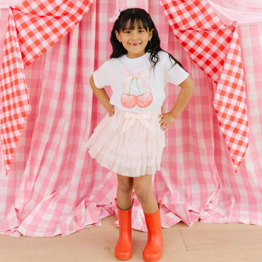 Bow Lace Tiered Tutu