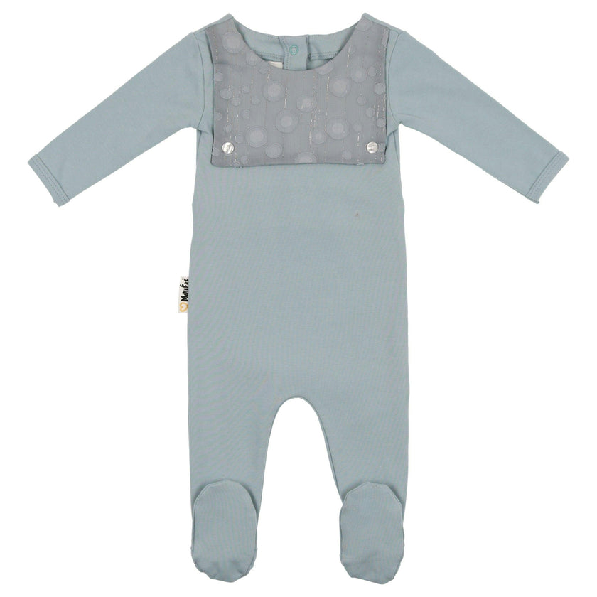 Boys Bubble Bib Footie