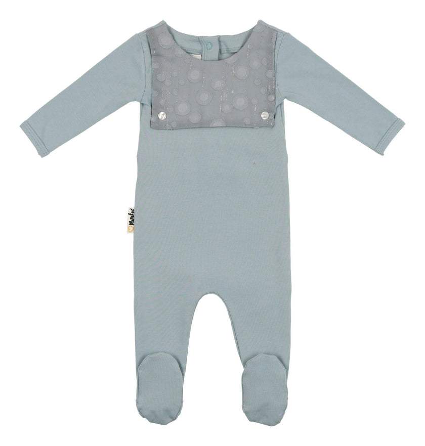 Boys Bubble Bib Footie