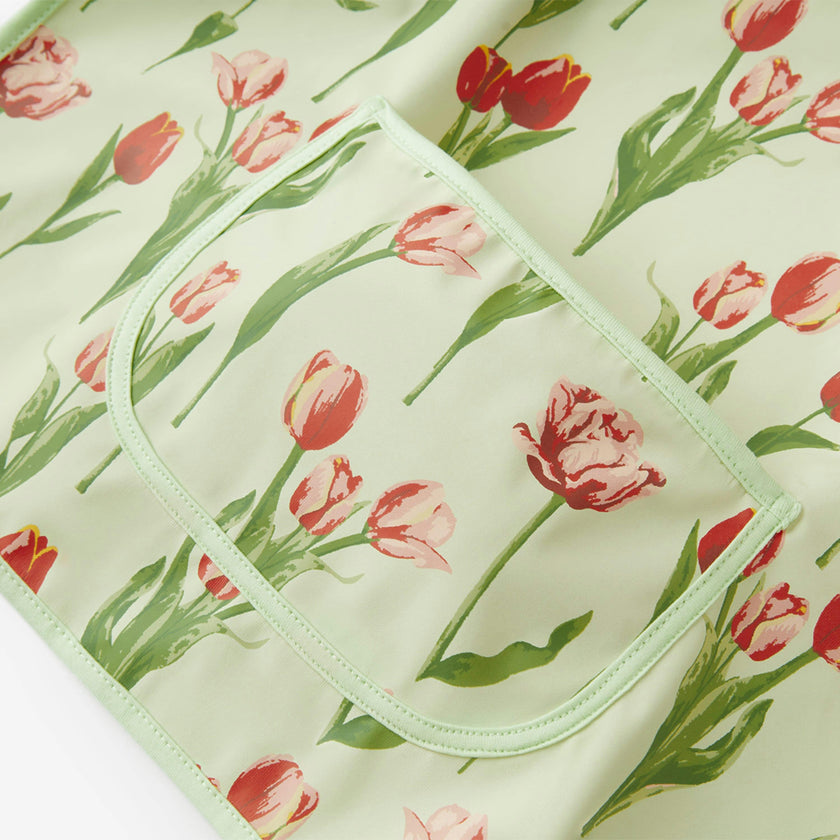 Tulip Long Sleeve Pocket Bib