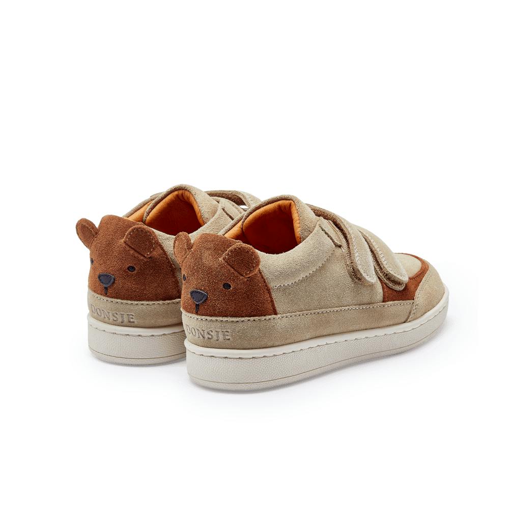Rinou Sneakers | Bear | Taupe Suede