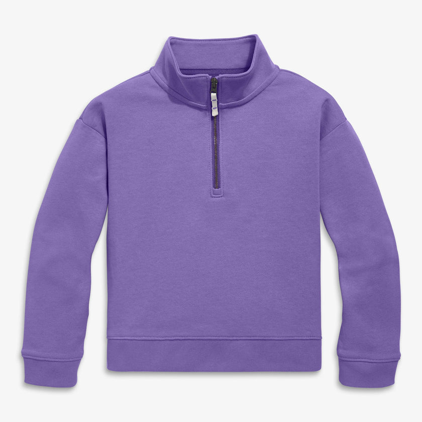 Kids quarter zip sweatshirt