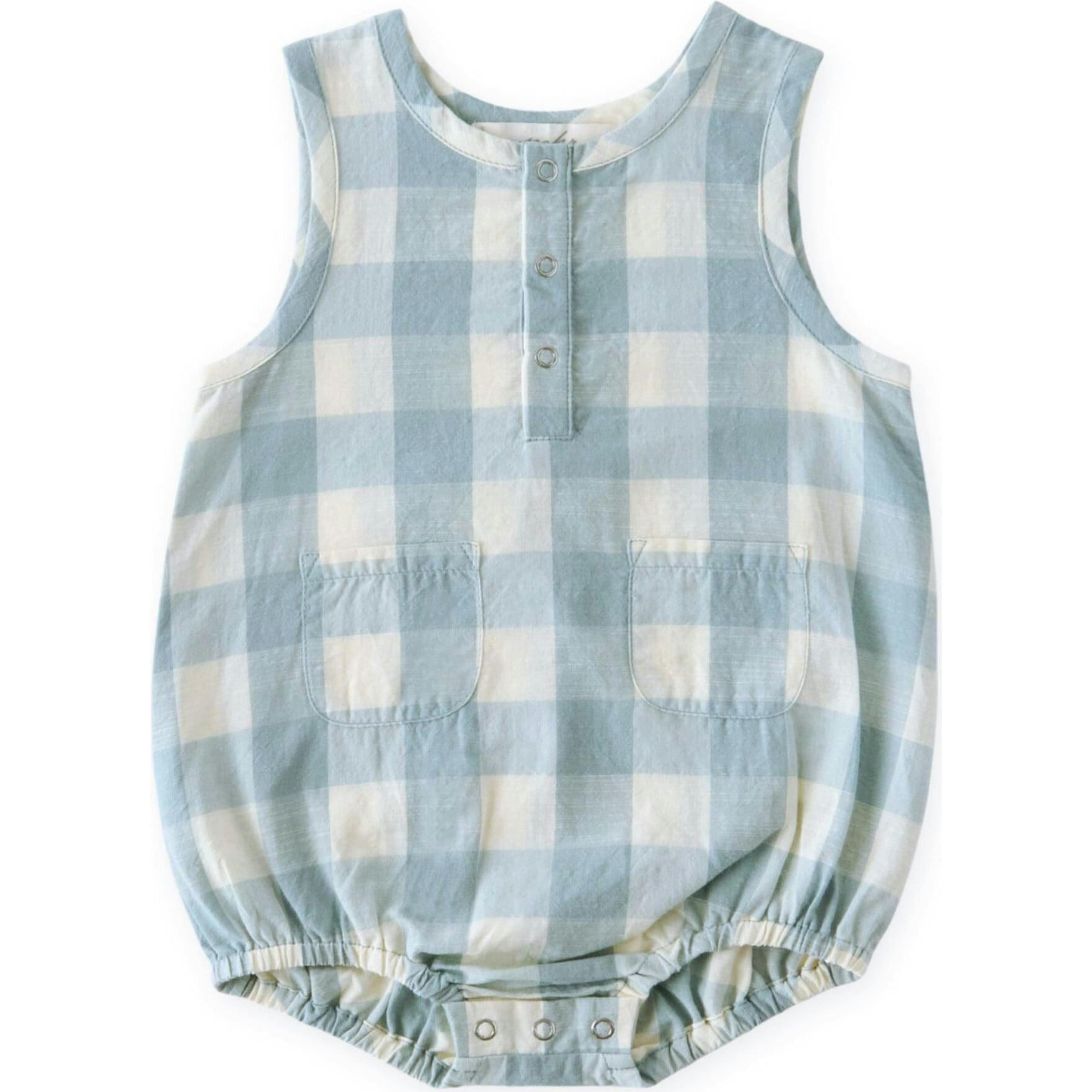 Pocket One-Piece, Blue