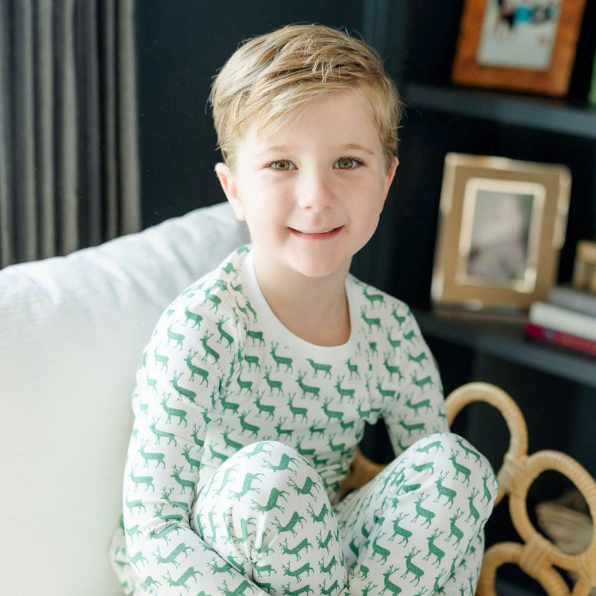 Grayson Boys' Pajama Pant Set Woodland Deer