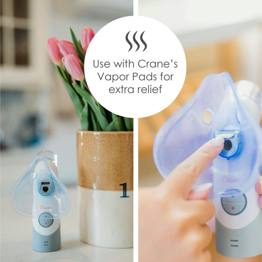 Cordless Steam Inhaler – Warm Steam & Cool Mist Functions