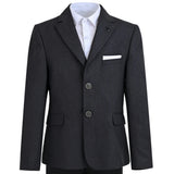 Gray Edward Structured Blazer Suit Set