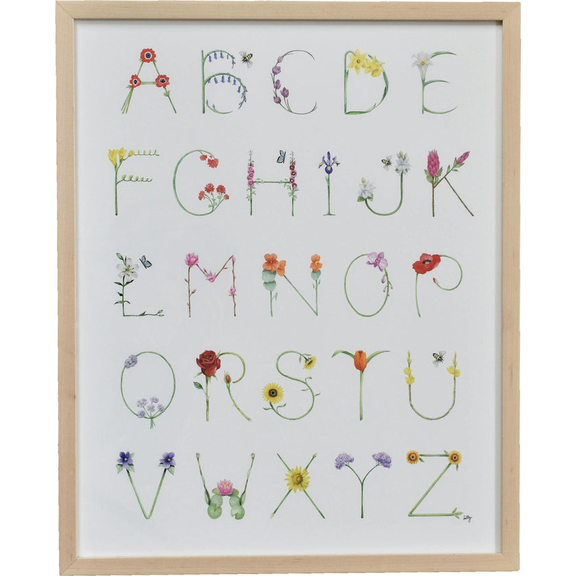 Flower Alphabet